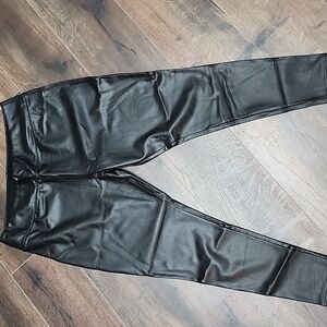 Nordstrom Faux Leather leggings in XL